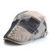 Vendita calda retrò uomo berretti autunno patchwork plaid visiera Gatsby Newsboy donne lana piatto Cabbie Ivy Cap twill a spina di pesce cappello_voghion.com