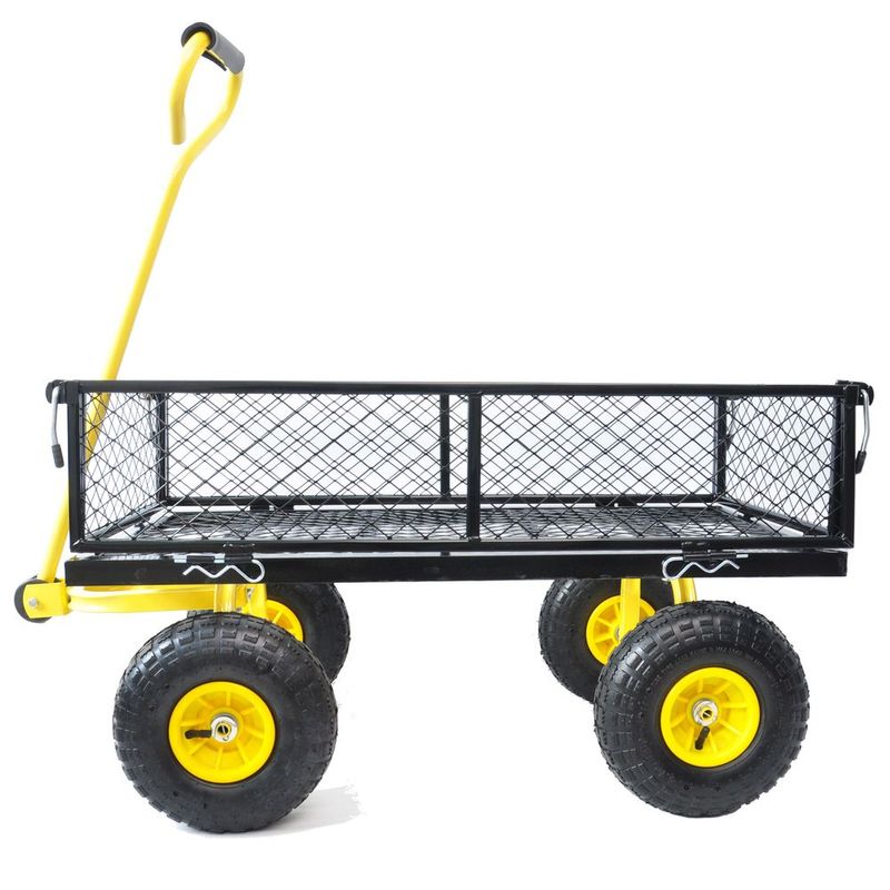 Wagon Cart Garden Cart Trucks Make It Easier To Transport Firewood_voghion.com