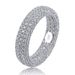Men's Jewelry 925 Sterling Silver Micro-Pave Cubic Zirconia Ring Hip Hop Statement Piece For Bold Style_voghion.com