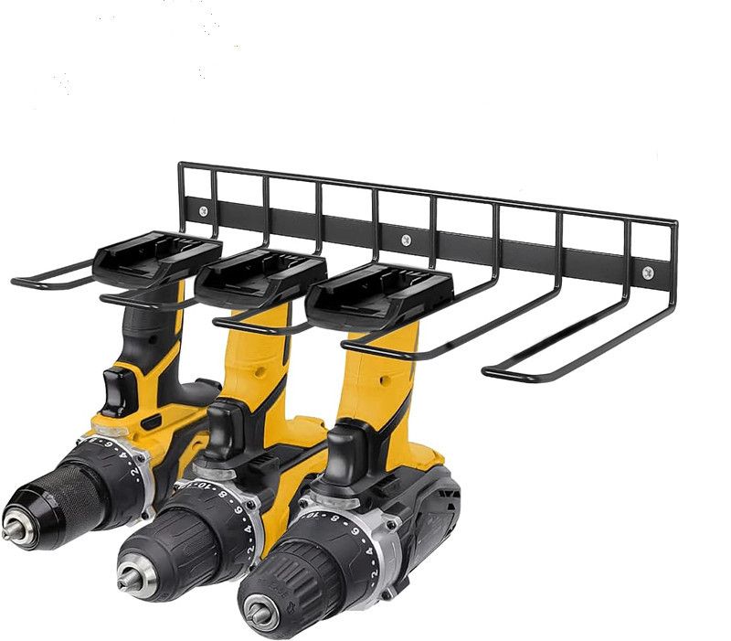 Tiebohui support à outils en fer support de perceuse électrique support de stockage d'outils électriques mural support de stockage d'outils de Garage_voghion.com