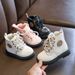Stivali invernali da bambina Martin 2024, stile britannico, corti con scarpe di cotone spesso e morbido, stivali per bambini_voghion.com