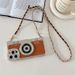 Mobile camera suitable for Apple 15 Promax mobile phone case 13 silicone 12 lanyard 11 crossbody chain anti-fall soft_voghion.com