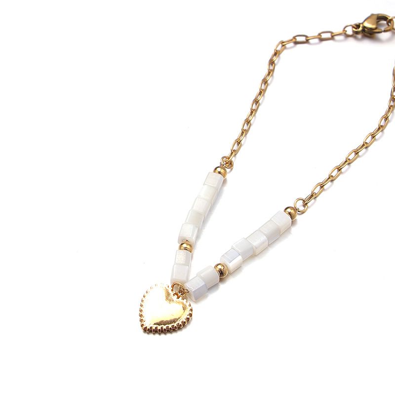 Ins Niche Titan Armband Edelstahl Kubanischer Schmuck Gold Nicht verblassend High-End-Gefühl für Frauen_voghion.com