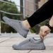 Men's 2023 Flyknit casual lazy cloth new Korean version summer breathable board men's shoes_voghion.com