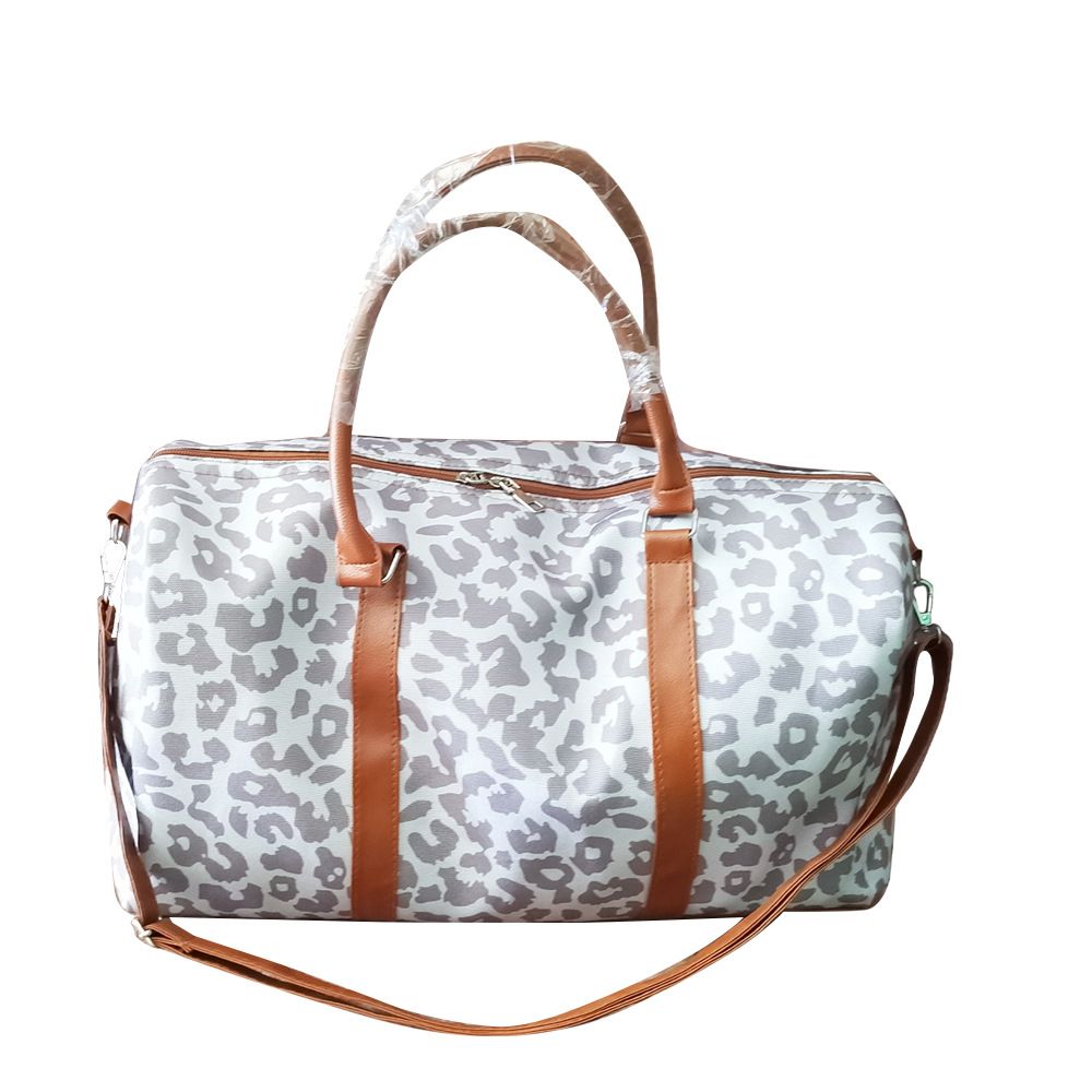 Reisetasche, buntes Leopardenmuster, Reisetasche, grenzüberschreitende Mode, Aufbewahrungstasche für Damen, Handtasche für Kurzstreckenreisen_voghion.com