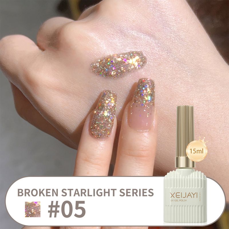 Nail Glue Popular Nail Art Autumn And Winter New Style Broken Flash Dye Finger Gilded Nail Polish Glue Firm And Long Lasting Nail Salon Dedicated_voghion.com