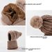 New High Elasticity Solid Color Knitted Scarf Mask One-piece Women Winter Riding Windproof Warm Hat_voghion.com