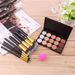Makeup Sets 15 Colors Concealer To Cover Acne Marks Foundation Cream Rose Red Powder Puff 10 Makeup Brushes Set Combination Beauty_voghion.com