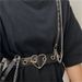 Cintura con fibbia a cuore giocattolo del sesso per corsetto da donna Corsetto in pelle PU Catena in vita Y2k Accessori Gothic Techwear Desi_voghion.com