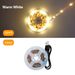 5V USB Smart Infrared Motion Sensor LED Strip Light, S-Shaped 2835 White Light, For Wardrobe Cabinet Lighting, Adjustable Brightness_voghion.com