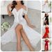 Sheer Mesh Backless Nightgown For Women - Elegant Ruffle Hem Camisole Dress With Adjustable Straps & Breathable Polyester_voghion.com