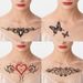 Tattoo Accesories New Tattoo Stickers Waterproof Succubus Love Red Lips Temporary Tattoo Tattoo_voghion.com