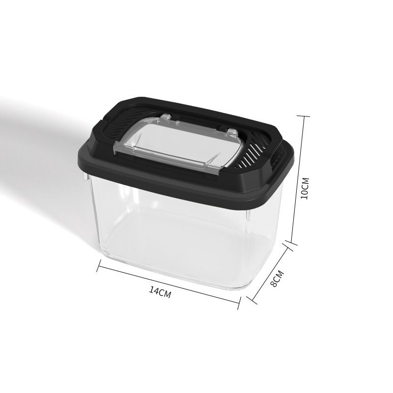 Contenitore speciale per l'allevamento di rettili, tartarughe, pesci e insetti in plastica trasparente per esterni, con coperchio, ecologico per uso domestico_voghion.com