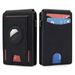 Practical wallet for men's PU automatic pop-up metal card box wallet for men's high-end card bag_voghion.com