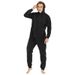 Underwear & Sleepwears Men's Heavyweight Fleece Jumpsuit - Cozy One-Piece Loungewear & Sleepwear For Home Comfort (Green, Black, Royal Blue, S-XXL)_voghion.com