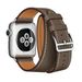 Vendita calda Adatto per iWatch7 Doppio Loop iWatch 8654SE Cinturino in pelle a blocchi di colore contrastanti | Moda, tendenza_voghion.com