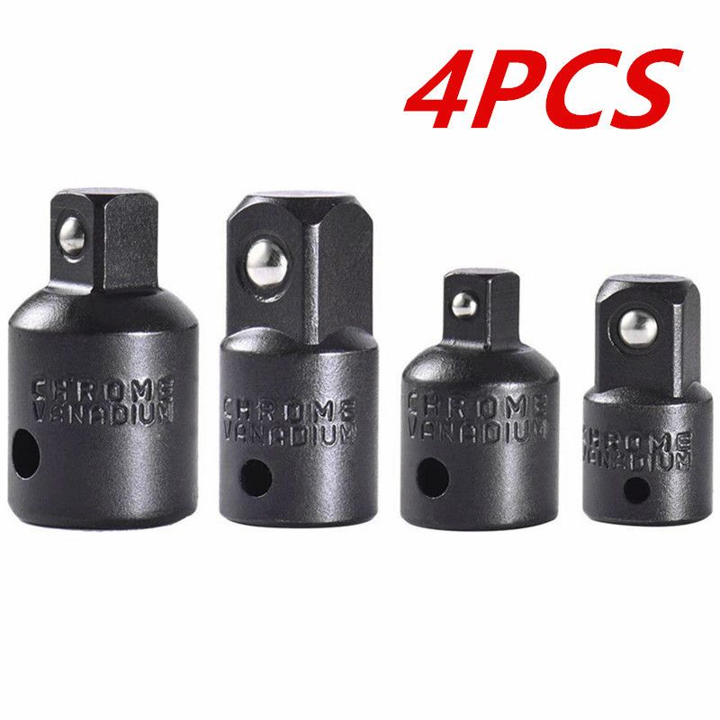 12 st Slaghylsa Adapter och Reducer Set Förlängningsset Socket Drill Adapter förvandlar borrmaskin till höghastighetsmutterdragare, 1/4_voghion.com