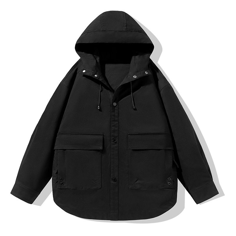 Men's Clothing New Men's Autumn And Winter Work Jackets Casual Hooded Jackets Men's Versatile Fashion Men's Jackets Men_voghion.com
