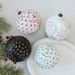 Mini Fir Christmas Tree With Berry Ornaments – 10cm Tabletop Holiday Decor In Black Gold, White Gold, Red & Green (Set Of 4)_voghion.com