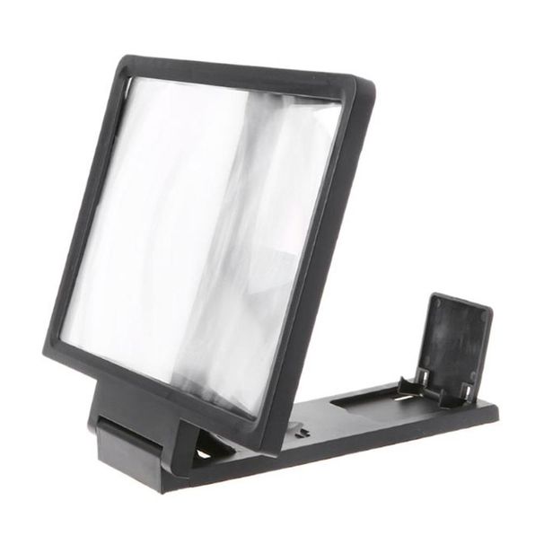 Mobile Phone Screen Magnifier 3D HDTV Magnifier New Foldable Desktop Phone Holder_voghion.com