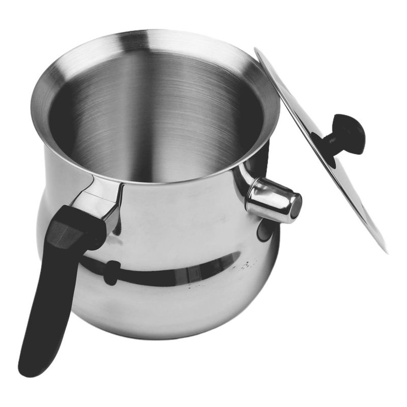 Edelstahl Kaffeekanne Milch Aufschäumen Butter Wärmer Erwärmung Kleine Kochendem Maker_voghion.com
