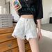 Perforerade jeansshorts för sommarkläder för kvinnor, ny koreansk version i Instagram-stil, tunn kryddig tjej ser smal ut, med_voghion.com