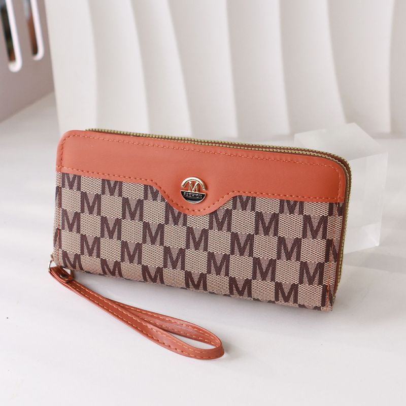 Damentaschen Neue Nische Retro High-End Damen Doppelreißverschluss Lange Brieftasche Große Kapazität Brieftasche Handytasche_voghion.com