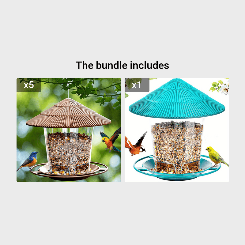 Lok wilde vogels naar uw tuin met deze prachtige voederbakken voor buiten!_voghion.com