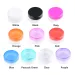 100 stücke 3g/5g Runde Mini Leere Kunststoff Kosmetische Make-Up Jar Töpfe Transparente Probe Flaschen Lidschatten Creme lip Balm Container_voghion.com