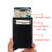 Portafoglio piccolo RFID anti-smagnetizzazione, porta carte di credito, portafoglio da uomo, porta carte in metallo, portafoglio multifunzione_voghion.com