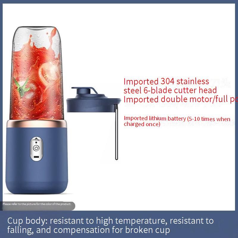 Portable Rechargeable Juicer Blender - Mini Juice Cup For Home Use, Multi-Function Fruit Smoothie Maker​​_voghion.com