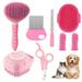 Summary Beauty Kit Nail Clippers And Files Flea Comb Pet Shedding Brush Silicone Toothbrush Customizable Label_voghion.com