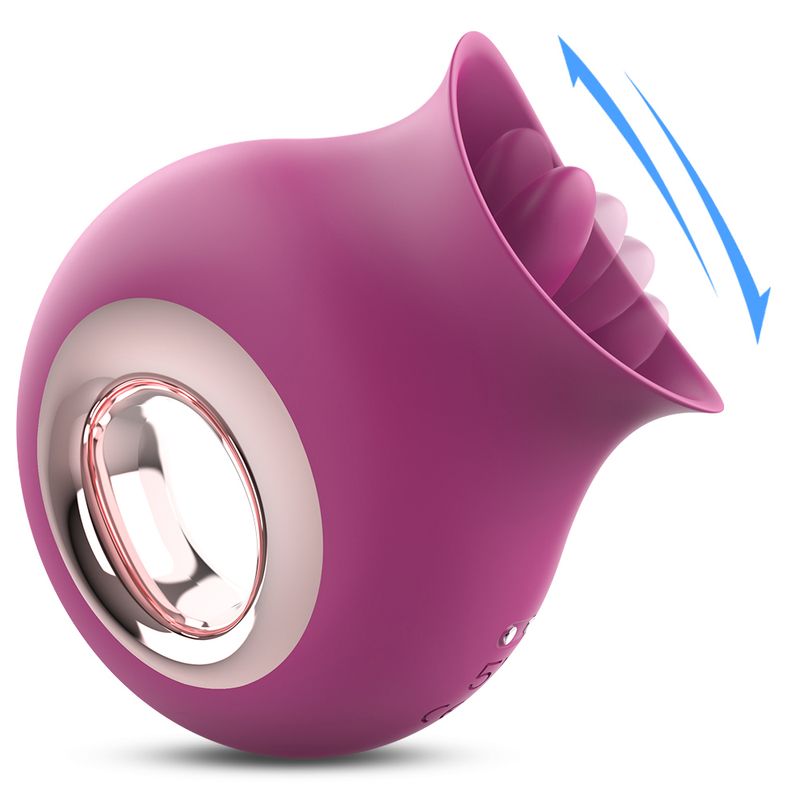 Vibrador femenino, consolador para punto G, estimulador de clítoris, pezón, lengua, coño, juguete sexual para mujeres, apto para mayores de 18 años_voghion.com