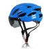 Food Delivery Rider Helmet With Visor - Lightweight One-Piece Design Multi-Ventilation For Summer Adjustable & Breathable Safety Helmet_voghion.com