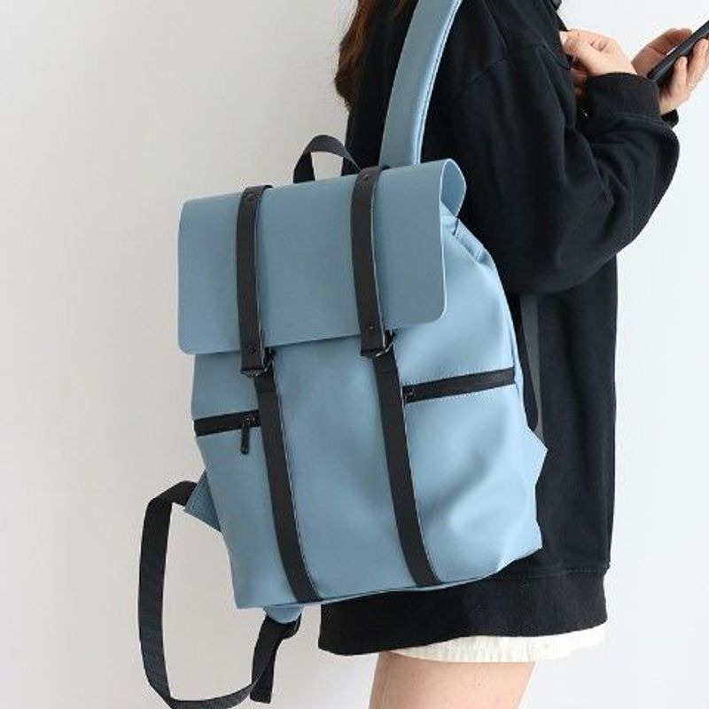 Rucksack für College-Studenten, Nische, High School, große Kapazität, einfach, vielseitig, High-End,_voghion.com