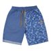 Men's Loose Size Summer Leisure Sports Waist Blossom Split Pants Big Shorts_voghion.com