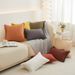 Home Furniture Washed Cotton Pillowcase Without Core Modern Simple Living Room Sofa Pillow Cushion Cover_voghion.com