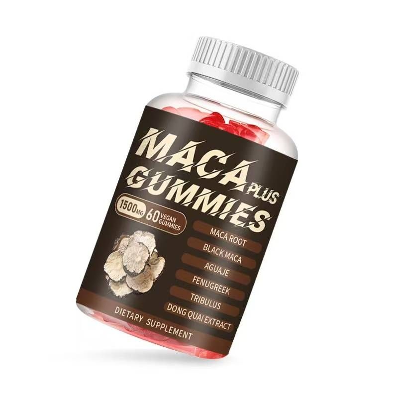 Maca Plus gumeni bomboni za poboljšanje muškog libida 1500 mg, dodatak prehrani, veganski gumeni bomboni_voghion.com