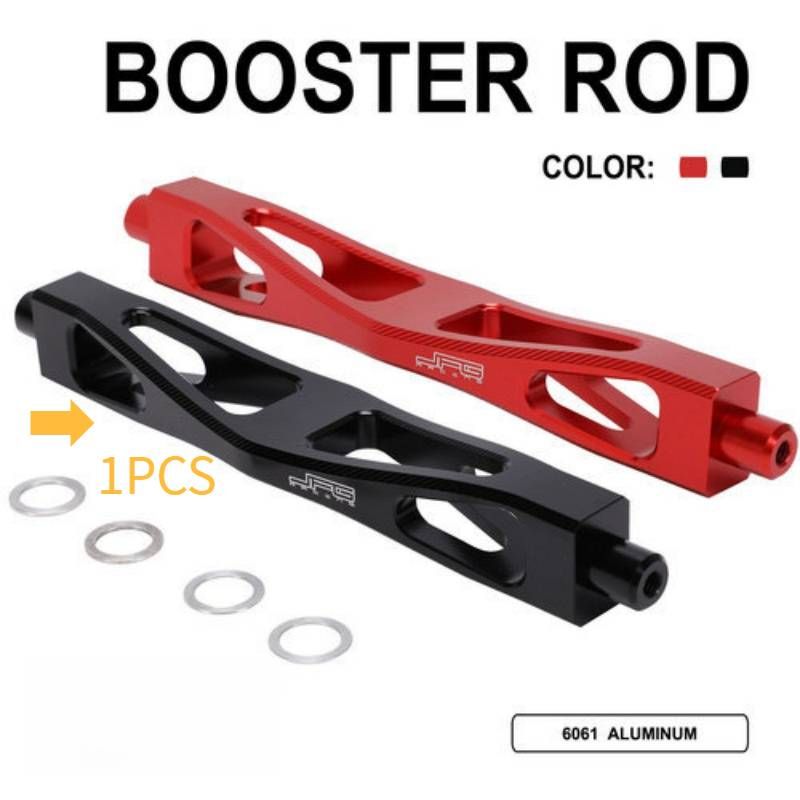 Supporti per pedane in lega di alluminio ad alta resistenza per moto da cross elettriche – Accessori rinforzati per moto fuoristrada (rosso/nero, 25x20x1 cm)_voghion.com