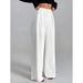 Women's Clothing Casual Pants For Women Spring And Autumn New All Match Straight Drape Loose Wide Leg Long Pants_voghion.com