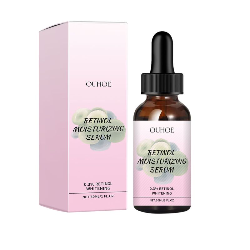 Siero idratante al retinolo, idratante delicato per il viso contiene siero al retinolo e vitamina C_voghion.com