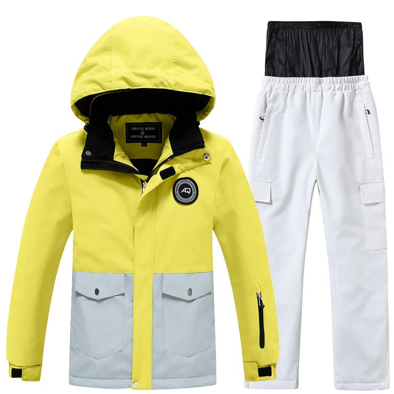 Koosspeak New Children's Ski Suits, Boys' And Girls' Winter Outdoor Waterproof, Warm, And Thickened Ski Suits._voghion.com