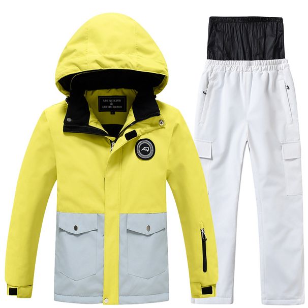 Koosspeak New Children's Ski Suits, Boys' And Girls' Winter Outdoor Waterproof, Warm, And Thickened Ski Suits._voghion.com