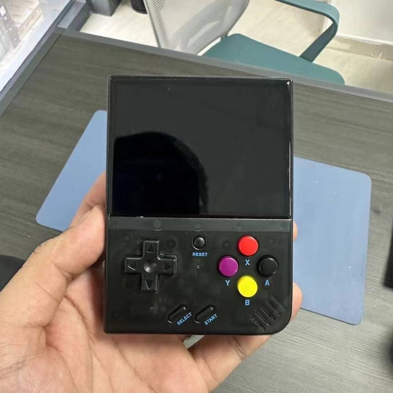 Consolas de videojuegos Nueva consola de juegos portátil de código abierto R33S, consola de juegos retro portátil, nostálgica, 3D, sistema dual, portátil_voghion.com