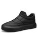 Herrenschuhe Herren Winter New Style Plus Samt Dicke Warme Wasserdichte Slip-On-Baumwollschuhe Dicke Sohle Freizeit Outdoor Arbeit Schneestiefel_voghion.com