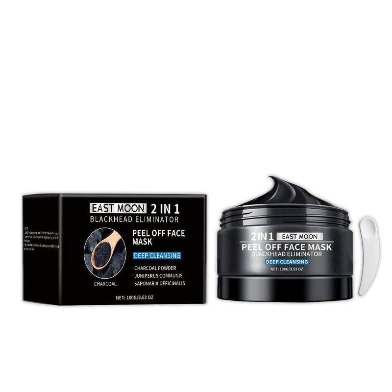 Maschera detergente al carbone di bambù, deterge delicatamente la pelle, idratandola e ringiovanendola e applicando una pellicola di fango_voghion.com