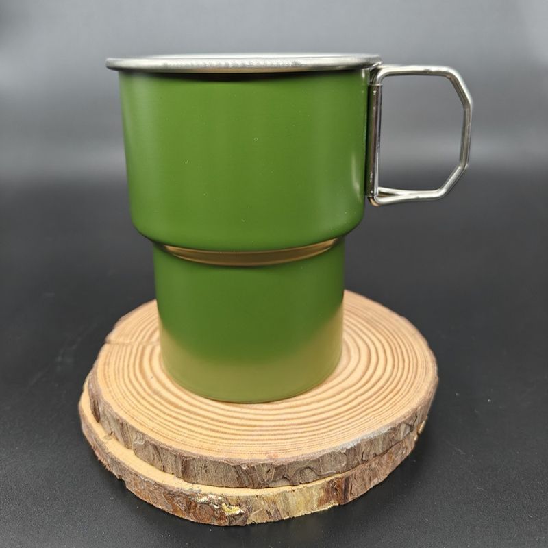 QFV50704555550<== Minimalistischer, einlagiger, isolierter Thermobecher aus Edelstahl 304 mit Holzgriff für Camping und Outdoor-Aktivitäten_voghion.com