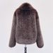 Luxury Faux Fox Fur Coat – Oversized Lapel, Plush & Warm Winter Coat For Women_voghion.com