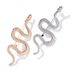 exaggerated snake brooch retro personality fashion geometric python badge coat pin decoration female_voghion.com