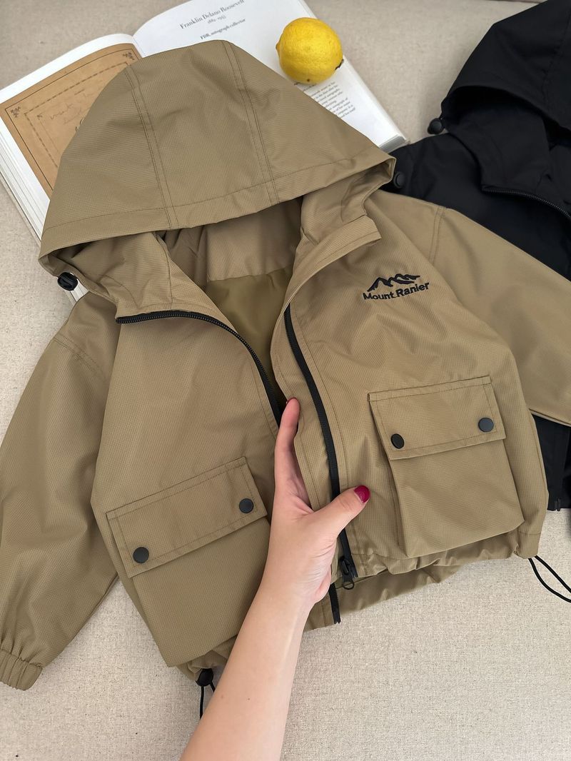 Three Defensive Stormtrooper 2024 Autumn Winter New Products Men's and Women's Mountaineering Clothing Hooded Jacket_voghion.com